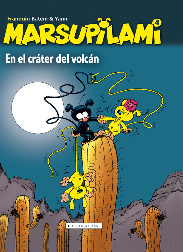 MARSUPILAMI 4. EN EL CRÁTER DEL VOLCÁN